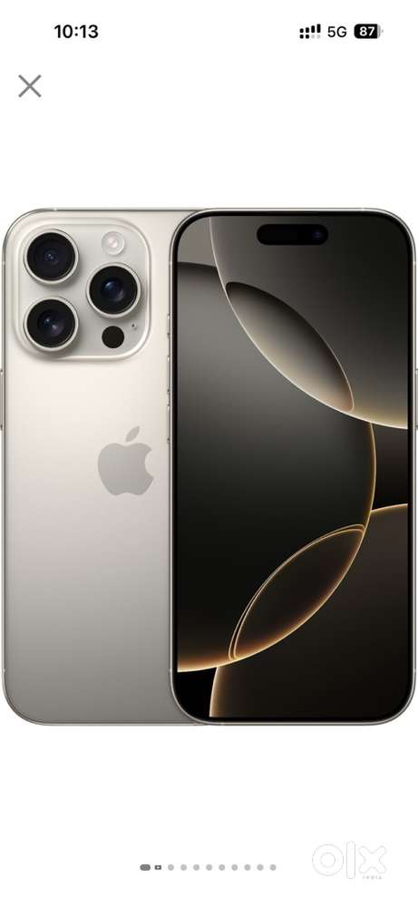 Iphone 16 pro (128gb) natural titanium, sealed piece