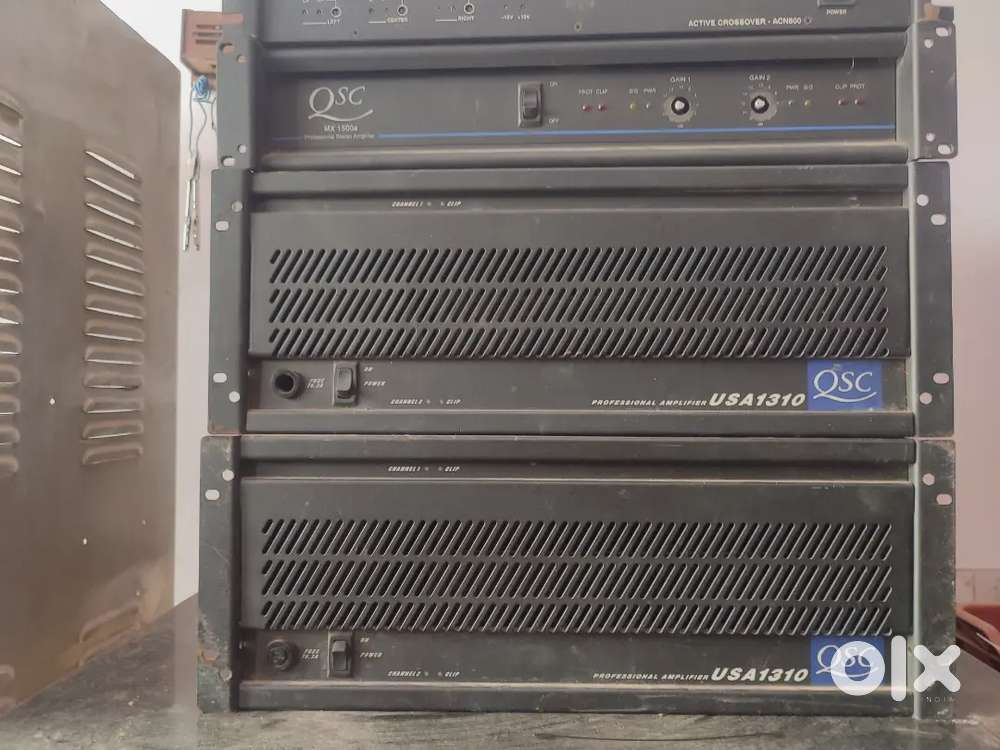 Amplifires for sale qsc usa made