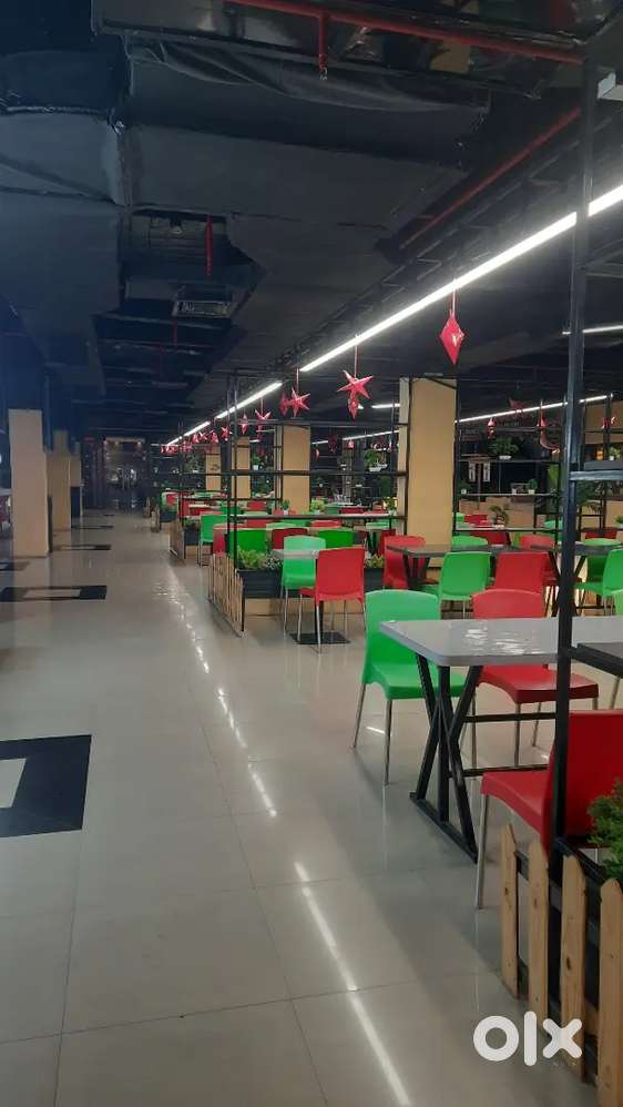 Furnished kitchen with all equipments and commom sitting area