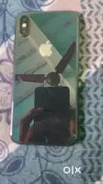 iPhone x 256 gb all ok phone only back panel crack