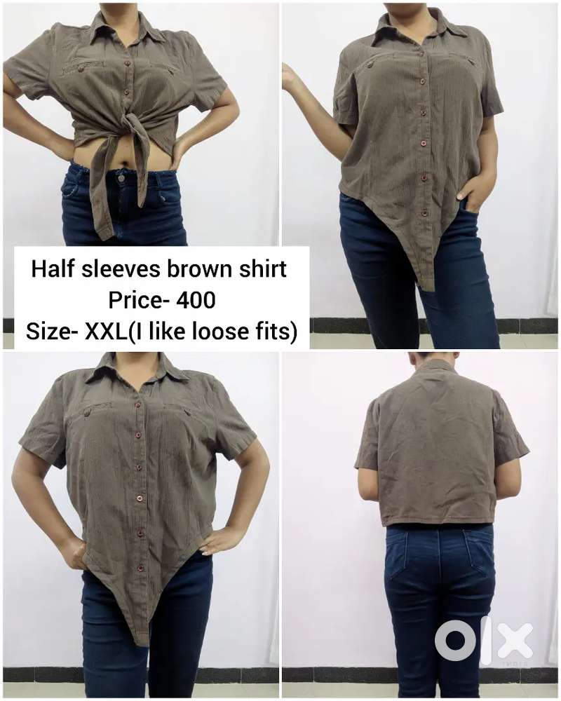Women cropped shirt