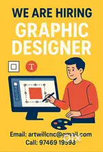 Graphic Designer / co2 laser machine operator