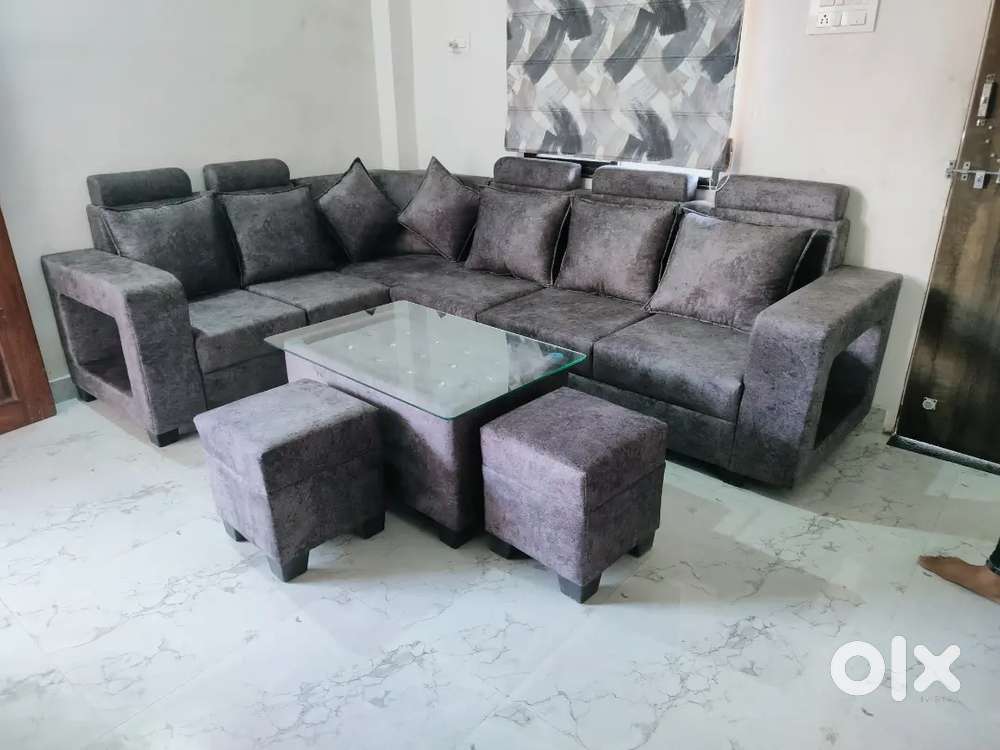 NEW DESIGN CORNER SOFA SET L SHAPE