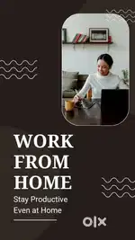 Flexible part-time job form home a day form home