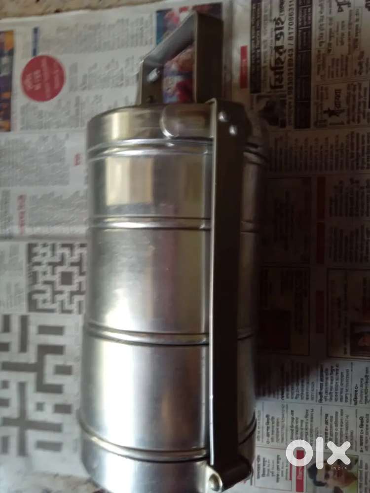 Tiffin carrier. With 3 container. Price negotiable