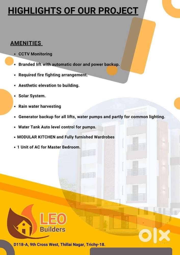 premium apartment for sale in trichy town