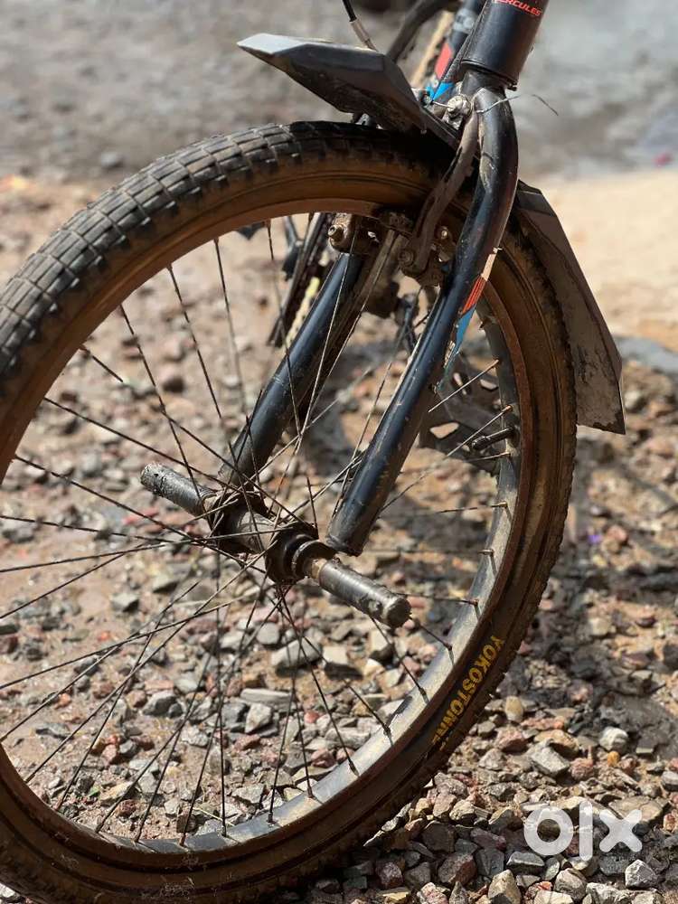 This is hercules bicycle with new tyre and tubes