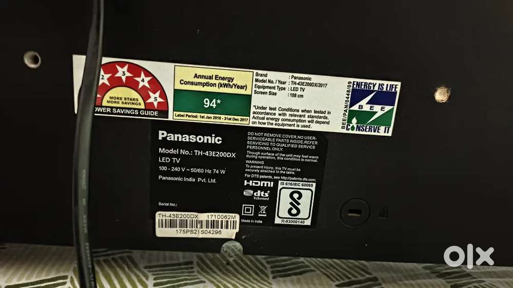 Panasonic Full HD TV - 43