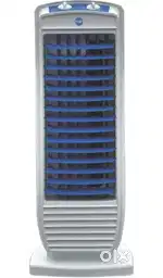 Brand New Tower Fan for Home (White & Blue)