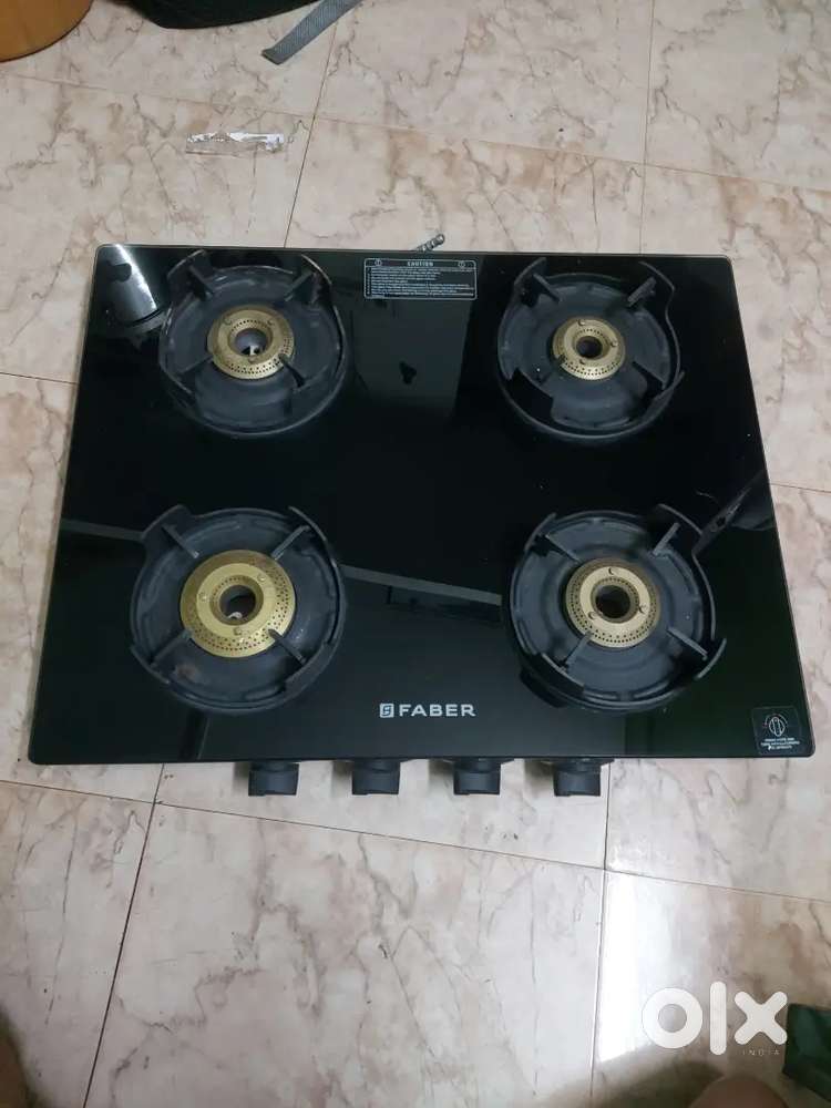 FABER brand Gas stove with 4 burner
