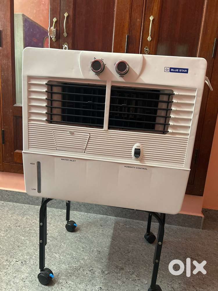 Just 1 month used aircooler freshnew condition with free wheeler stand