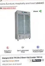 Visicooler display fridge