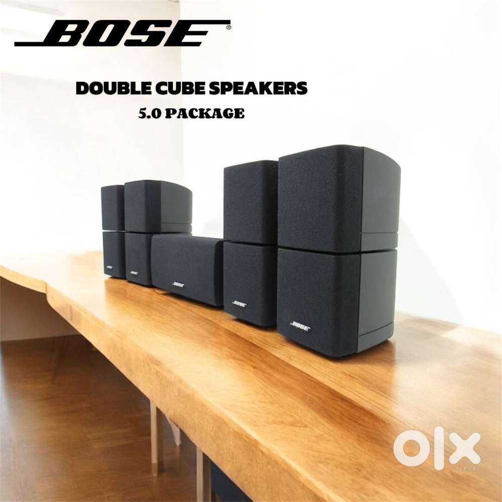 BOSE : 5.0 DOUBLE CUBE SPEAKERS