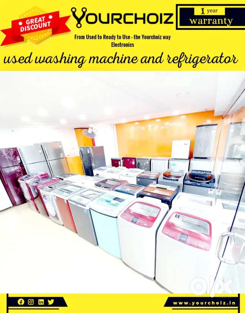 . Used Home Appliances Sale - Fridge & Washing Machine Offers!