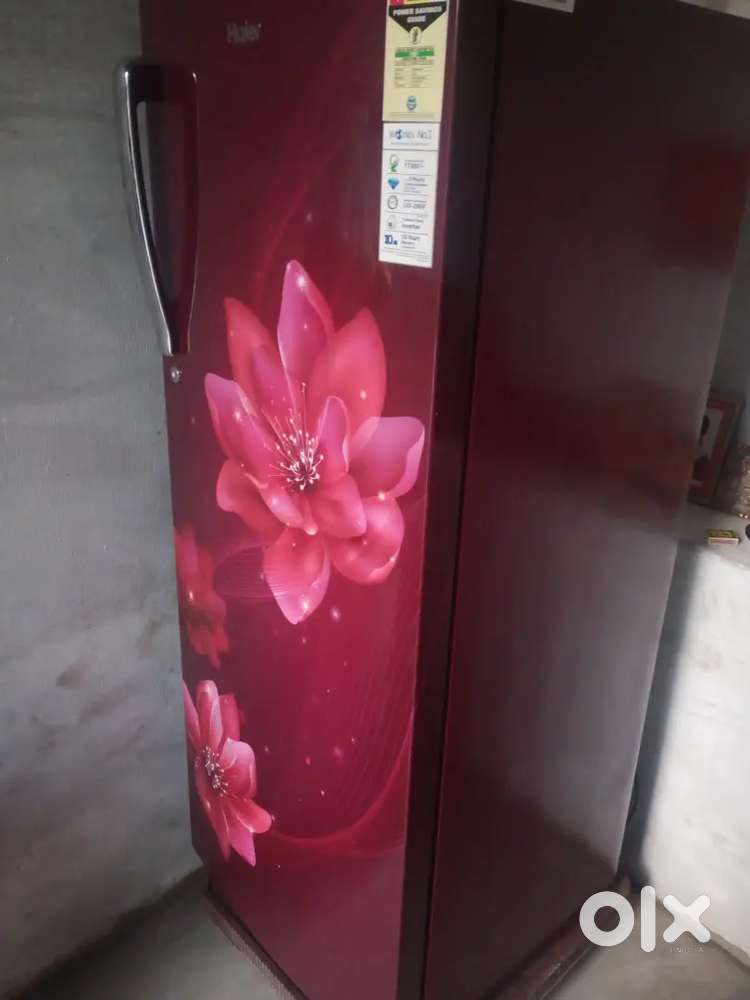 Haier refrigerator 3star 235 liter 1year old