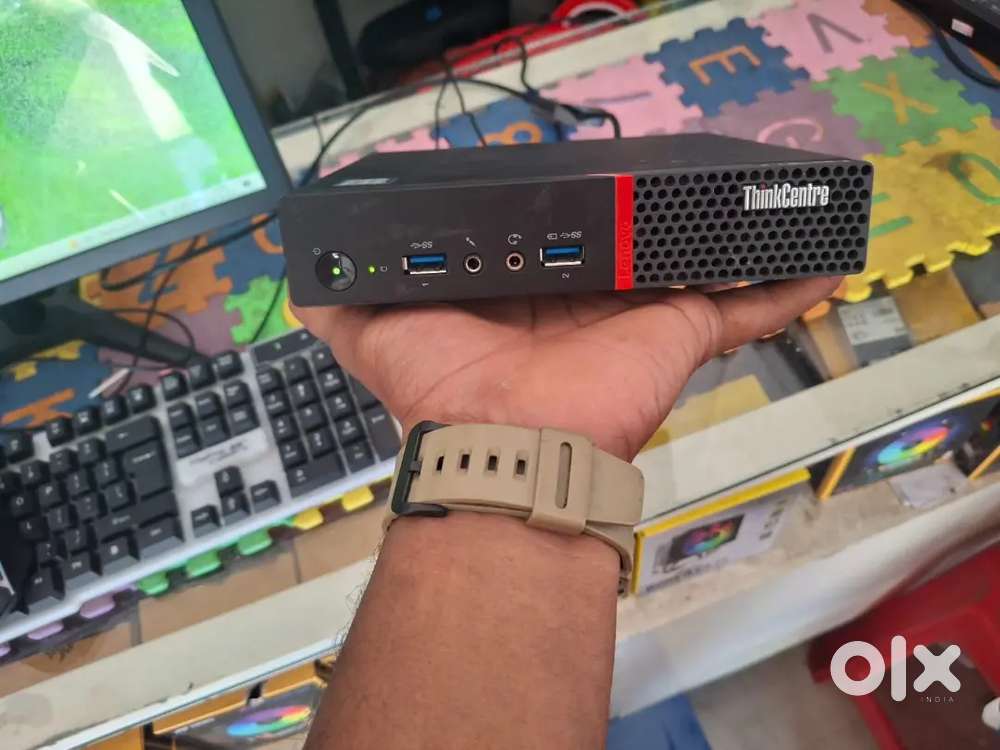 ThinkCentre Tiny Desktop Computer CPU, 6th Gen, 8GB DDR4, 128 SSD, W11