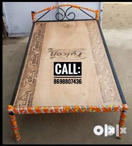 30 Single Bed 6x3ft Strong metal base with plywood