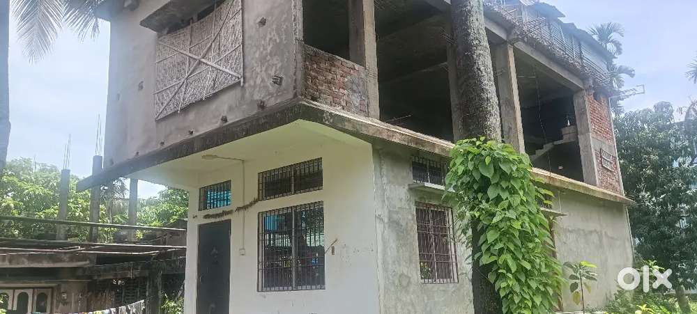 1 st link road 2.5 khatha plot with house for sale