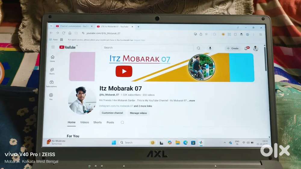 Urgent Seling - AXL Notebook Laptop