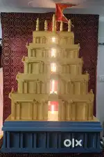 Ganpati Decoration Padmanabhaswamy Mandir set 2025