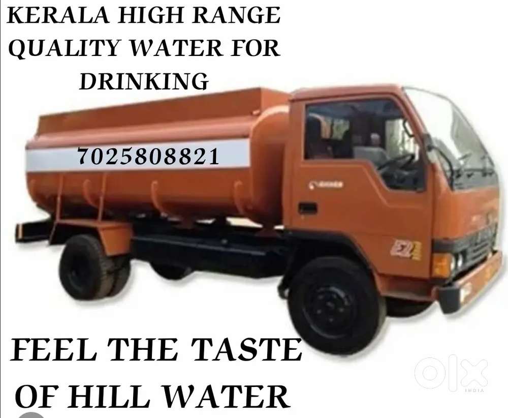 High quality import water from Kerala hill station