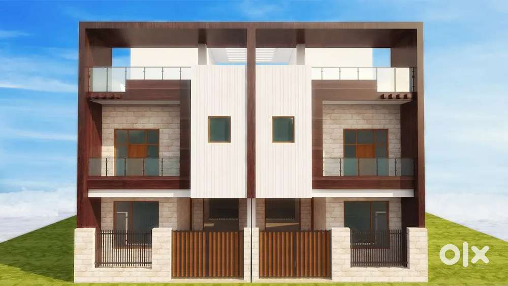 Newly constructed independent home for small family