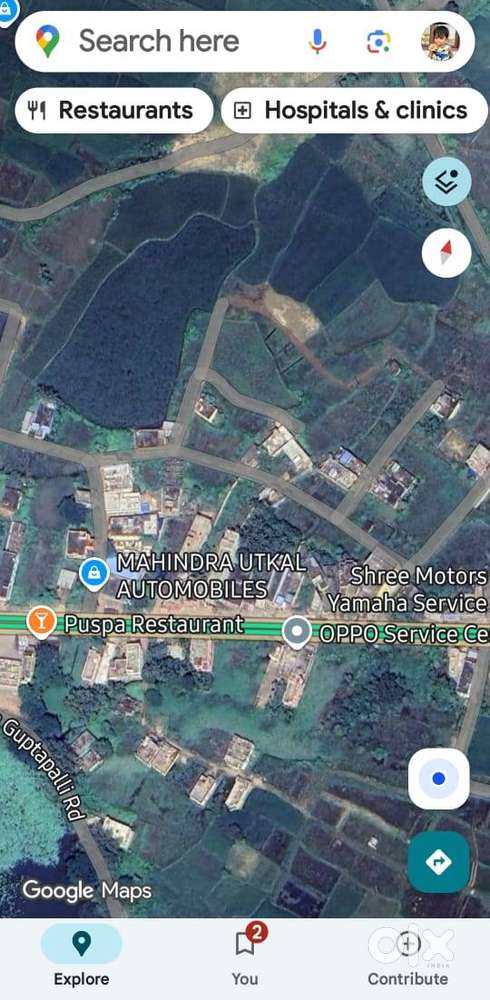 4 dcml plot with boundary wall available in Ghadual, backside of Utkal