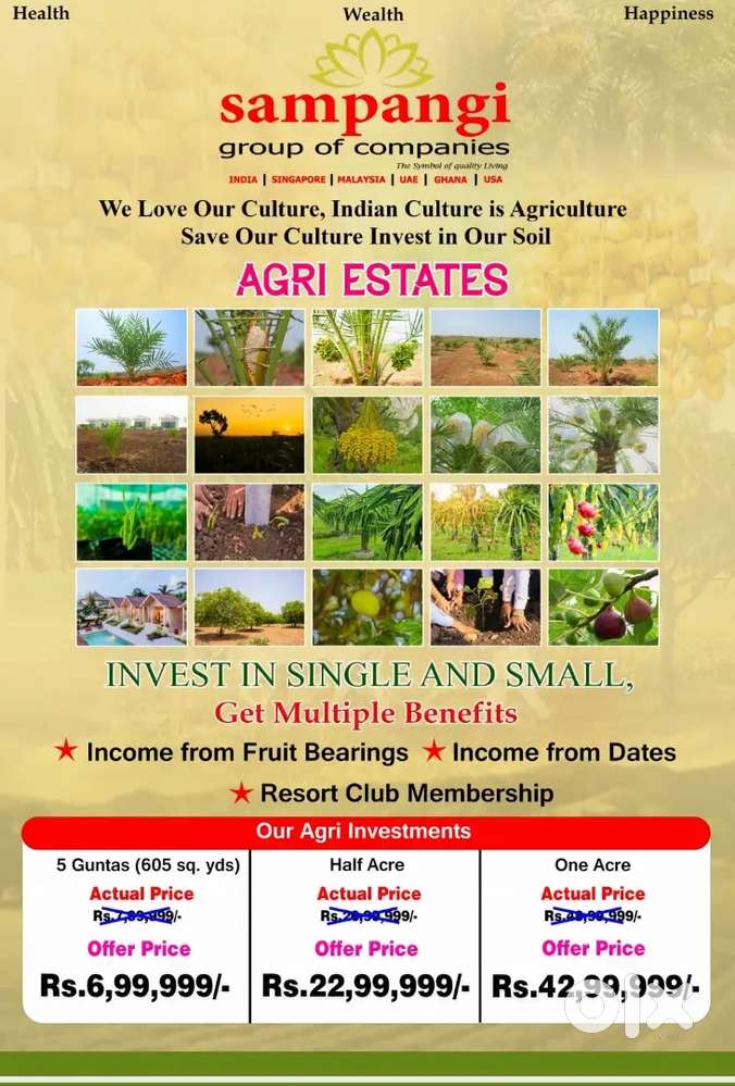 Sampangi farming lands