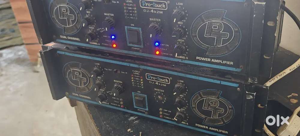 Dj setup amplifier