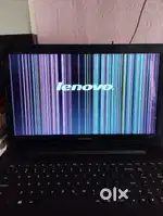 Lenovo laptop with keyboard and mouse