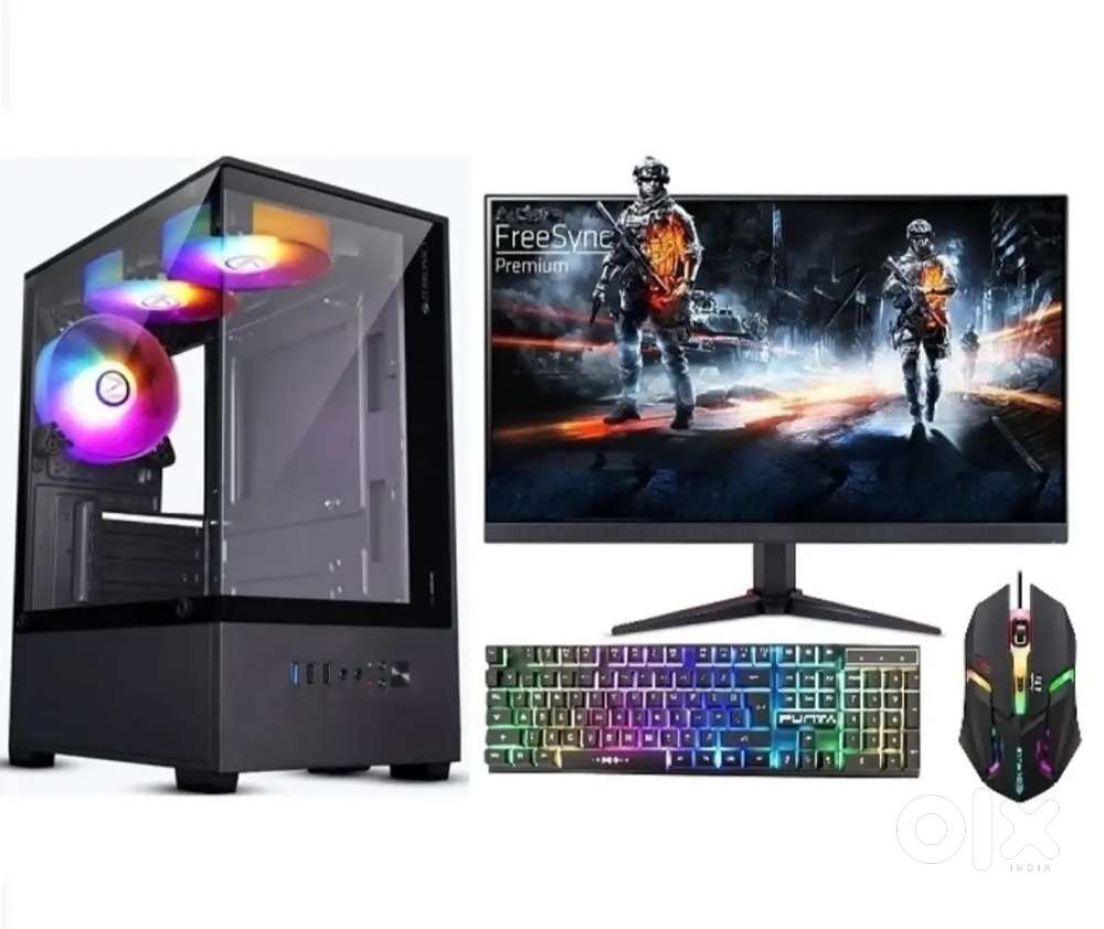 Computer set 8500/-1year warrenty 2nd hand computer laptop start 6500/