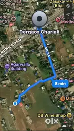 3 katha Residential Plot for sale at Dergaon Town