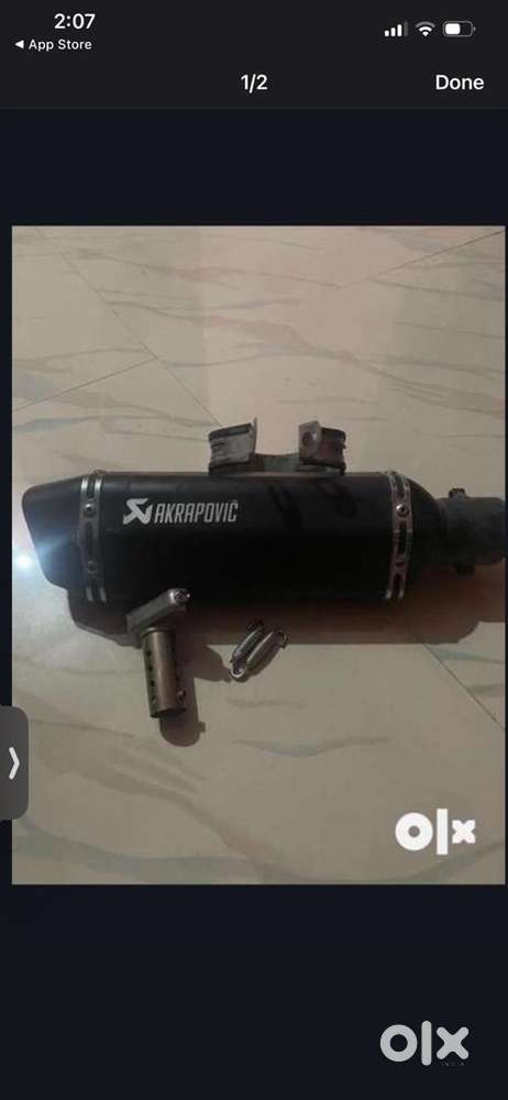 Akrapovic exaust
