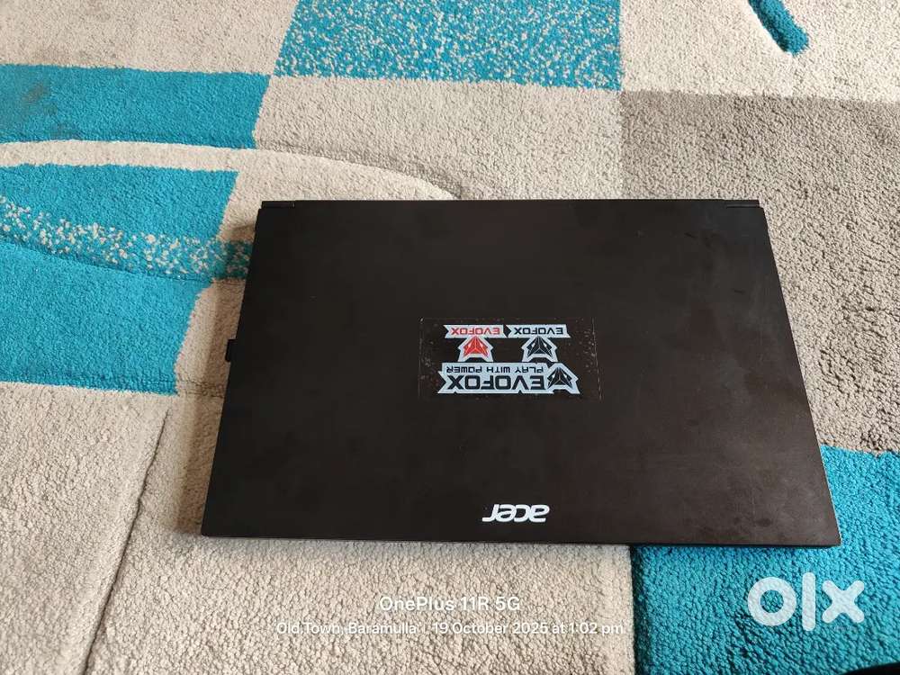 Acer aspire with 6 months warranty left rtx 3056gb 16gb ram 512ssd