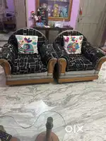 3+1+1 Seater Sofa with 2 Modha and 1 Center Table