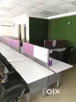 2 boss cabin 1 conference 52 workstations office space in vaishali gzb