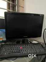 Computer - Samsung monitor, I-Ball Intel core CPU, mouse and keyboard