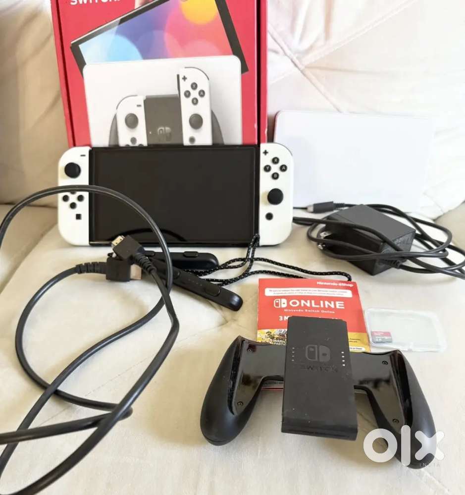 Nintendo Switch OLED Bundle with Bonus items