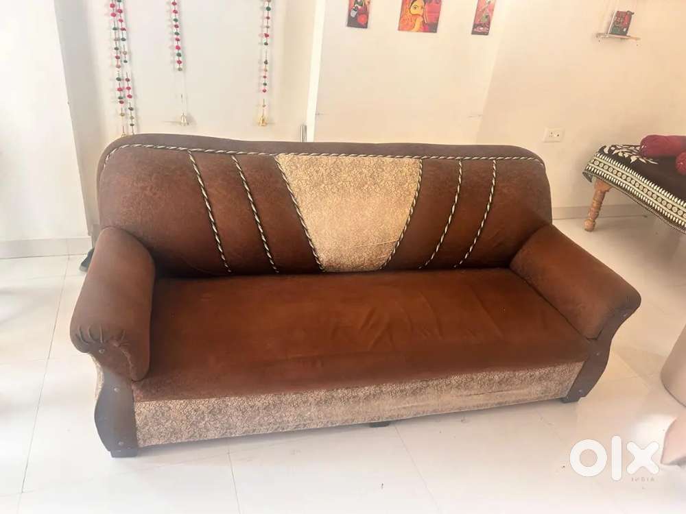 3+1+1 Sofa Set with center table.