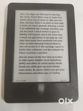 Kindle eBook Reader (by Amazon)