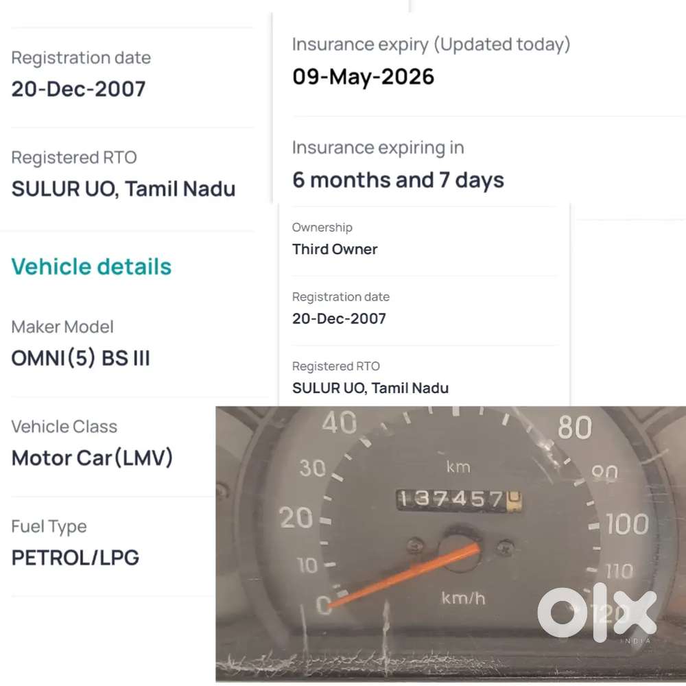 Maruti Suzuki Omni 2007 LPG