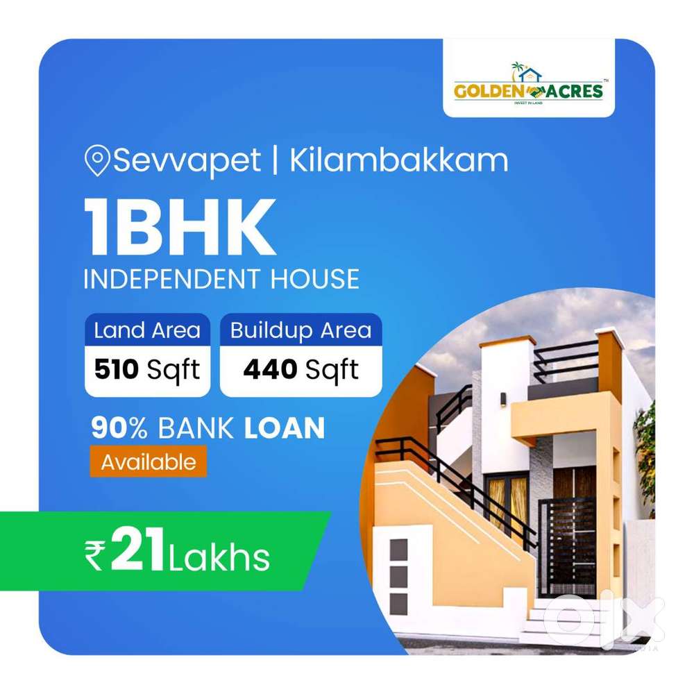 1BHK House for sale in Chennai