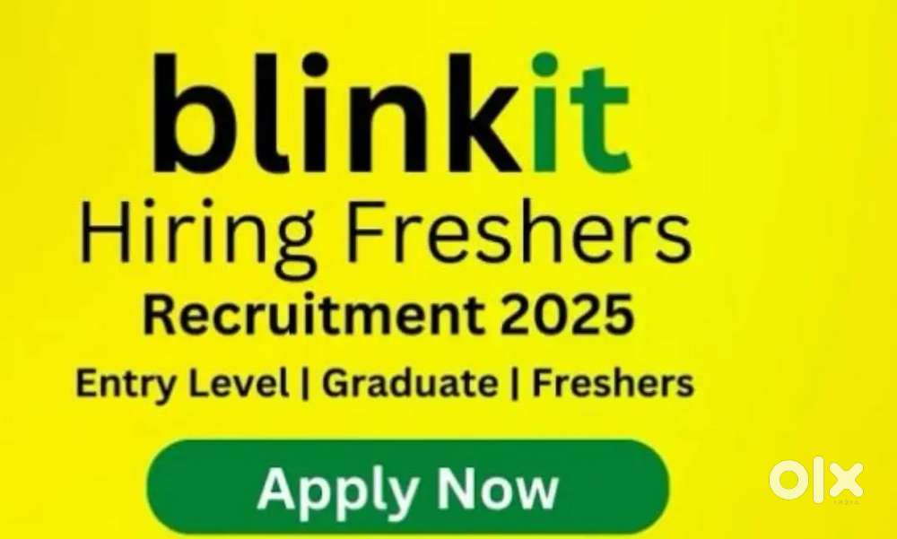Urgent requirement for blinkit delivery boy