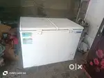New condition deep fridge 330 litre okay condition chalu hai