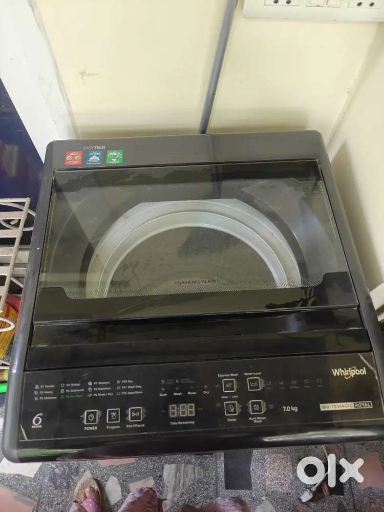 fully automatic washing machine with free stand