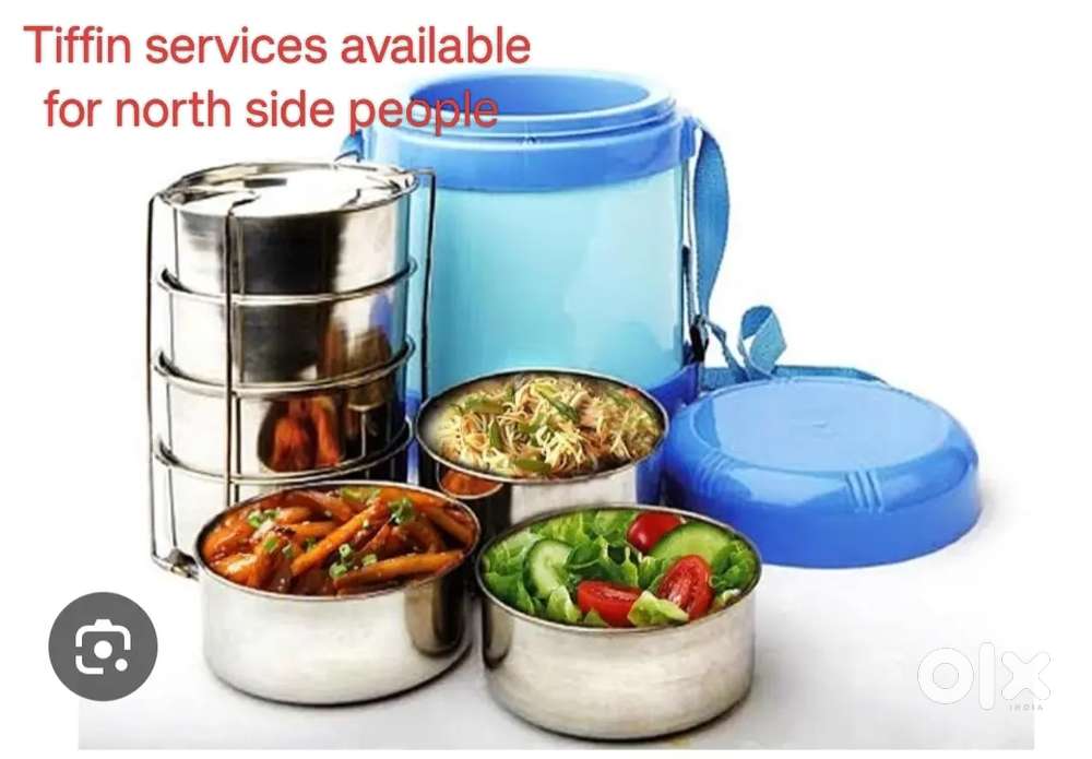 Tiffin services available for north indian side people