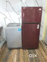 Godrej double door refrigerator & lg turbodrum washing machine*/*