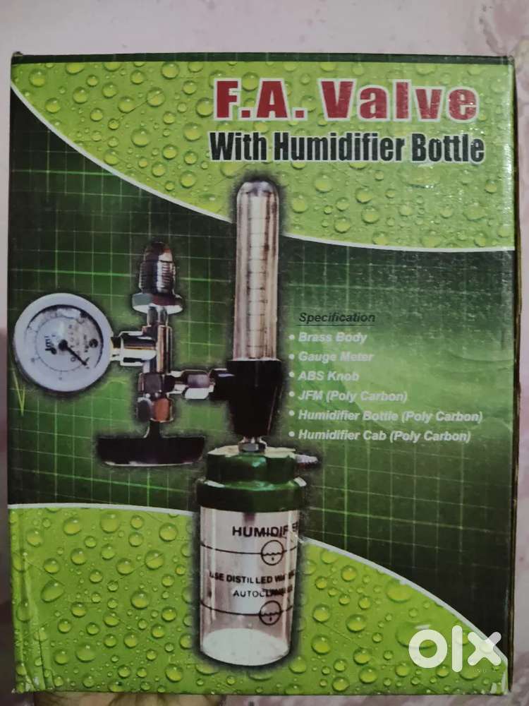 Regulator for medical oxygen cylinder