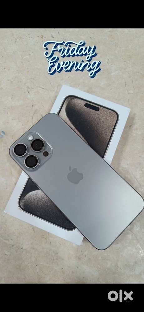 Iphone 15 Pro Max 256 GB Natural Titanium / battery 86% genuine all