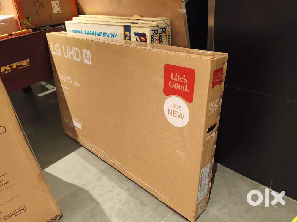 Brand new box pack tv 55inch UHD
